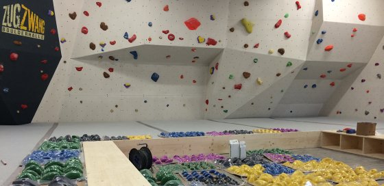 Die neue Boulderhalle in Auerbach