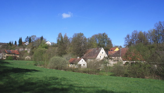 Blick auf Breitenbrunn