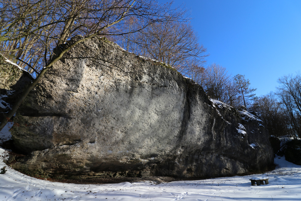 Die winterliche Klagemauer