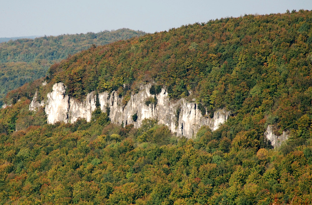 Bild Die Felswände des Röthelfels