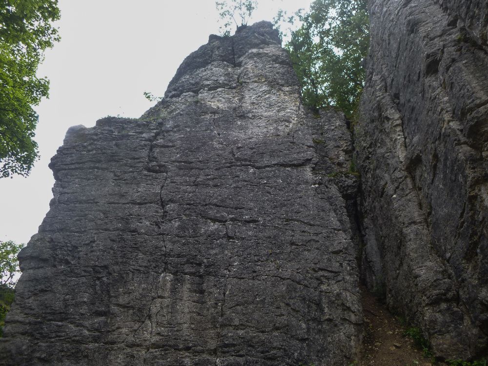 Nordwand an der Kreuzerwand