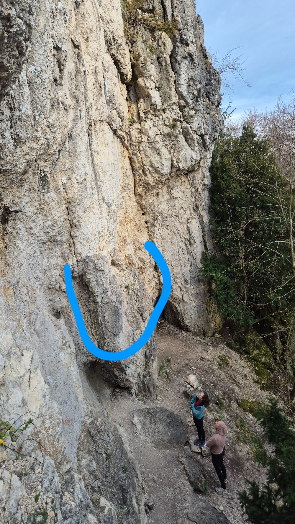 Röthelfels: Ausbruch macht zwei Routen schwerer