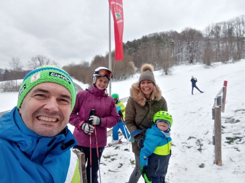 Der Skilift Staffelberg am 02.April 2022 (Bild: Naturfreunde Bad Staffelstein)