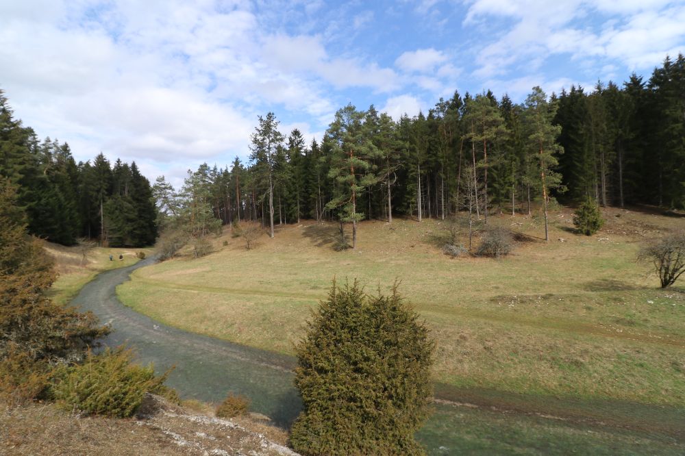 Das Tal der Tummler oberhalb der Leinleiterquellen