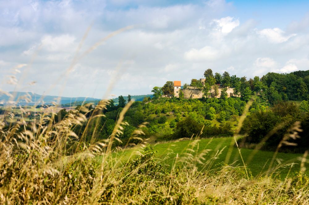 Mit dem VGN zur Burgruine Koenigsberg in Bayern ( Bild: Haßberge Tourismus e.V. (c) A. Hub)