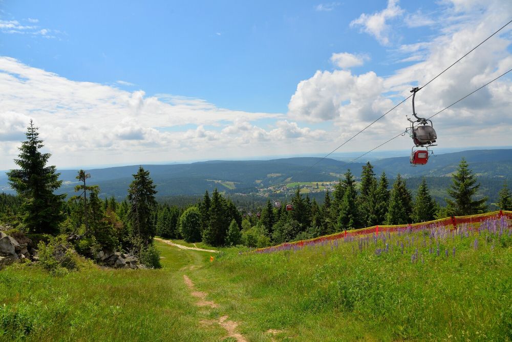 Der VGN bringt dich auch auf den Ochsenkopf im Fichtelgebirge (Bild: Simone Werner-Ney)