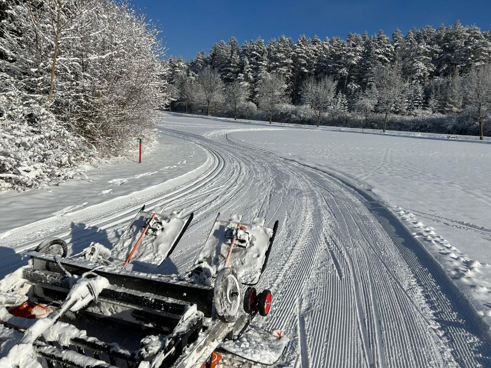 Die Loipen von Hilzhofen