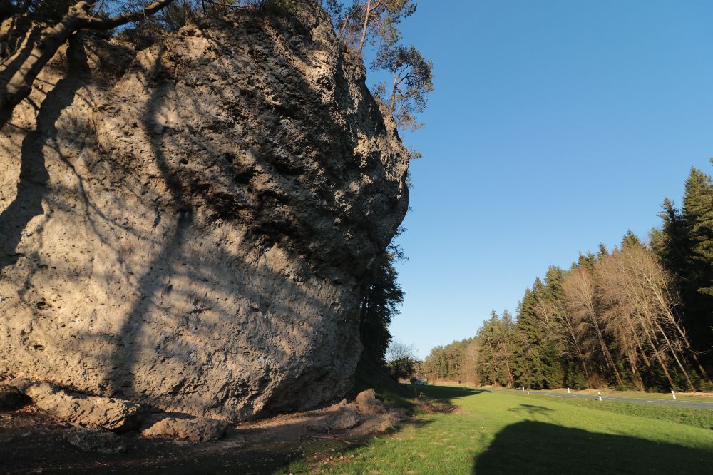 Der Weißenstein während des Lockdowns im Frühjahr 2020