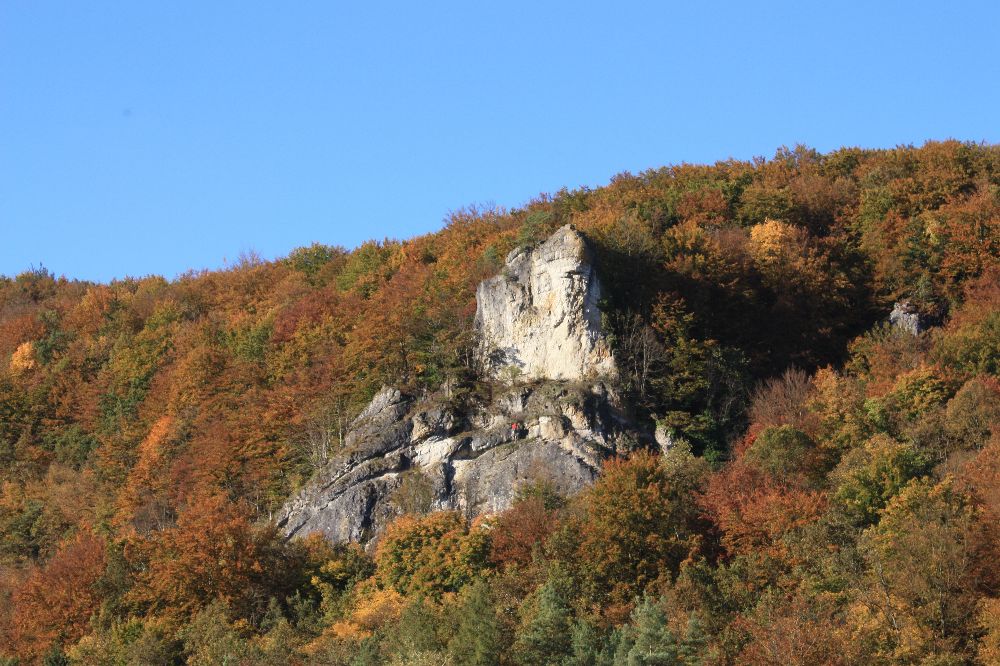 Die Matterhornwand im Unteren Wiesenttal