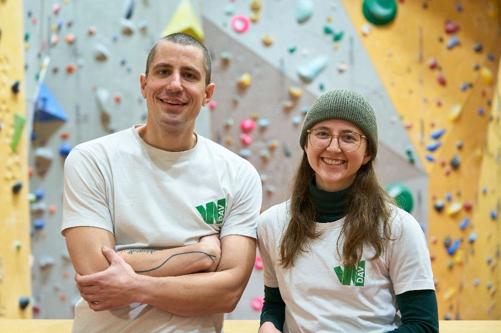 Robin Grahammer und Marlyn Weimer (Bild: Frank Maier)