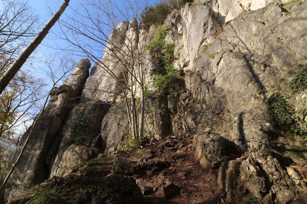 Im Sektor ´Treusteiner Weg´ geschah der jüngste Unfall am Röthelfels