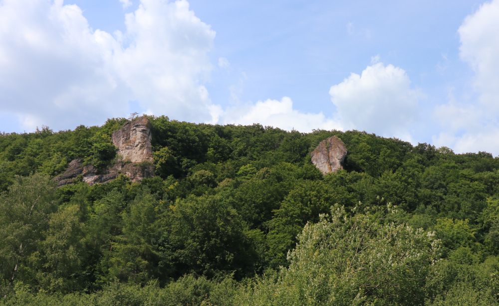 Matterhornwand und Freundschaftsturm im Wiesenttal