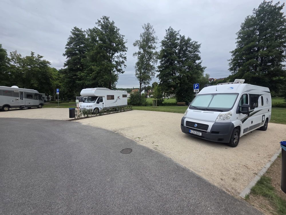 Die neuen Wohnmobilstellplätze am Heiligenstadter See