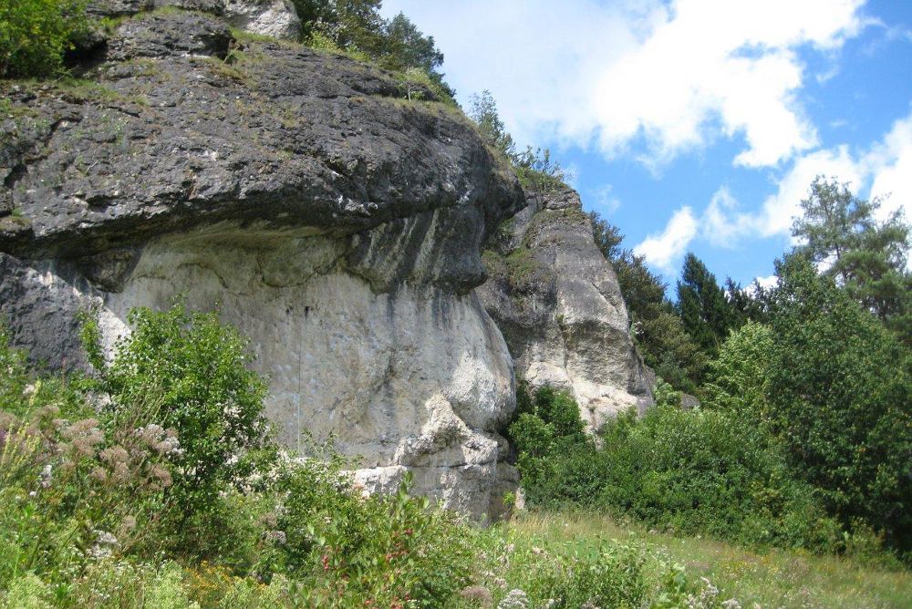 Die Dachlwand im Trubachtal (Bild: Frank Winterbauer)