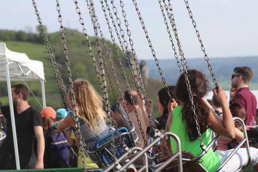 Auch für die kleinen Besucher ist viel geboten auf dem Walberlafest. (Bild: Frankenjura.com)