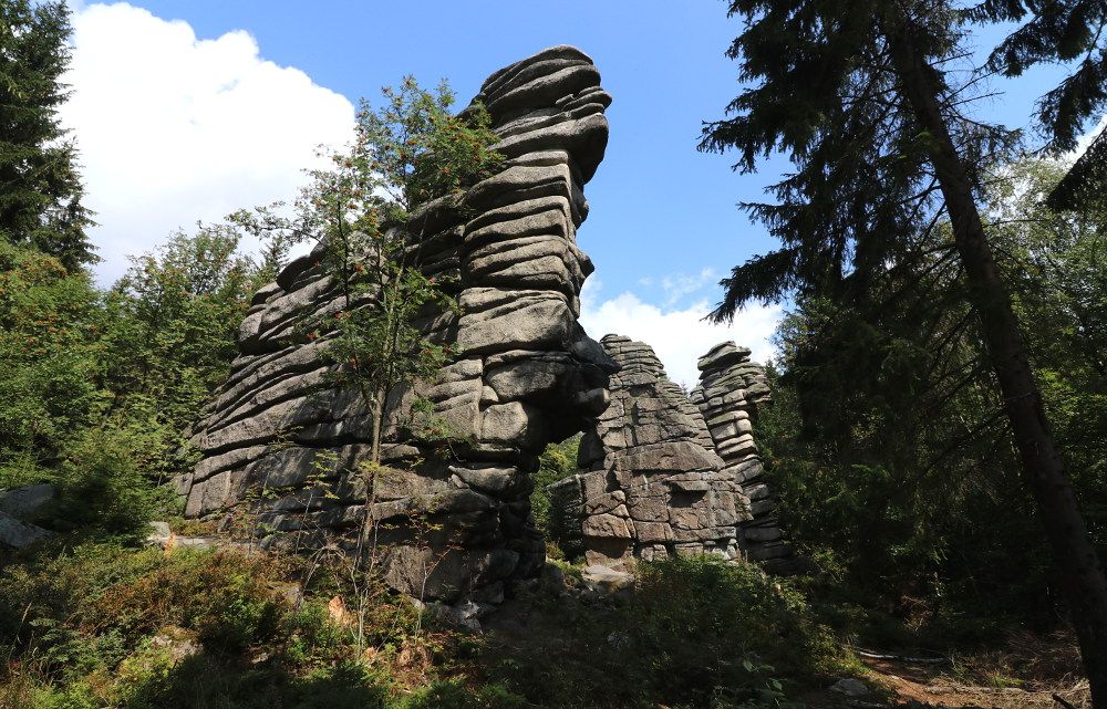 Die Drei Brüder im Rudolfstein-Gebiet