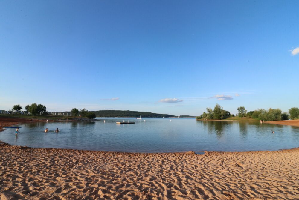 Prominent: der Brombachsee im Südlichen Frankenjura