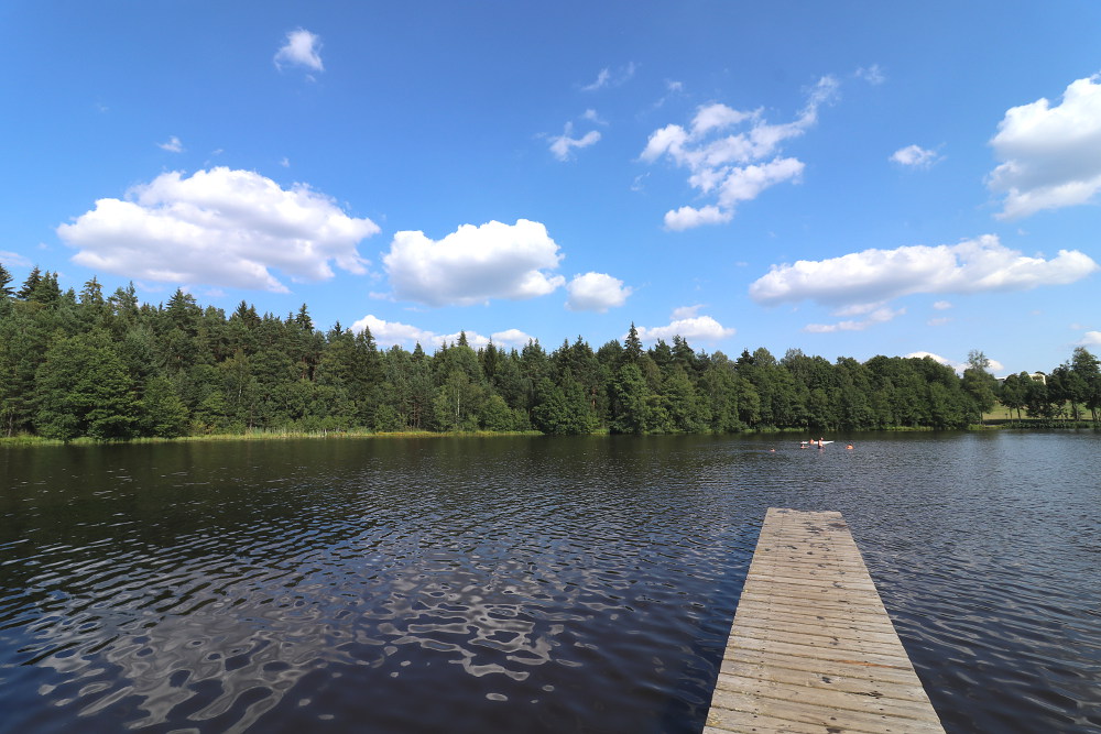 Ein Geheimtipp:Nagler See im Fichtelgebirge