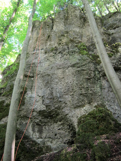 Der neue Sektor der Kurt Albert Gedenkwand