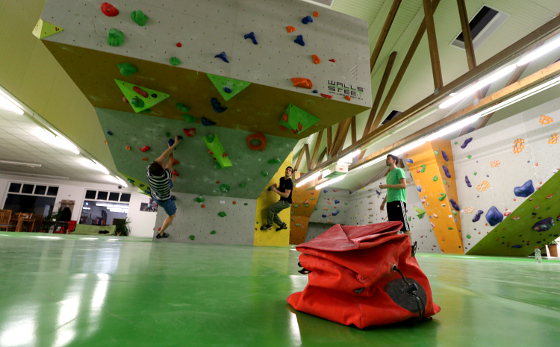 Die neue Boulderhalle