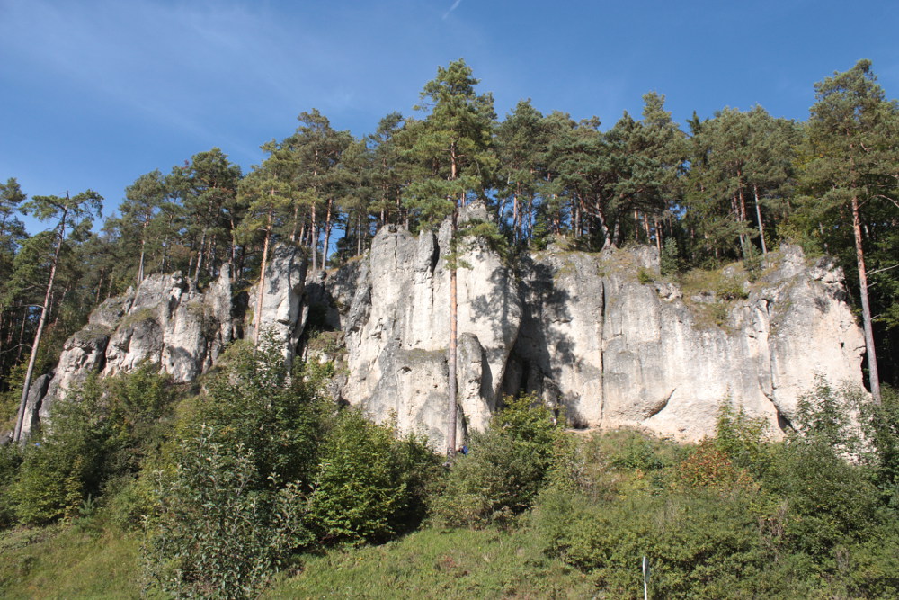 Der Treunitzer Klettergarten im Obersten Wiesenttal