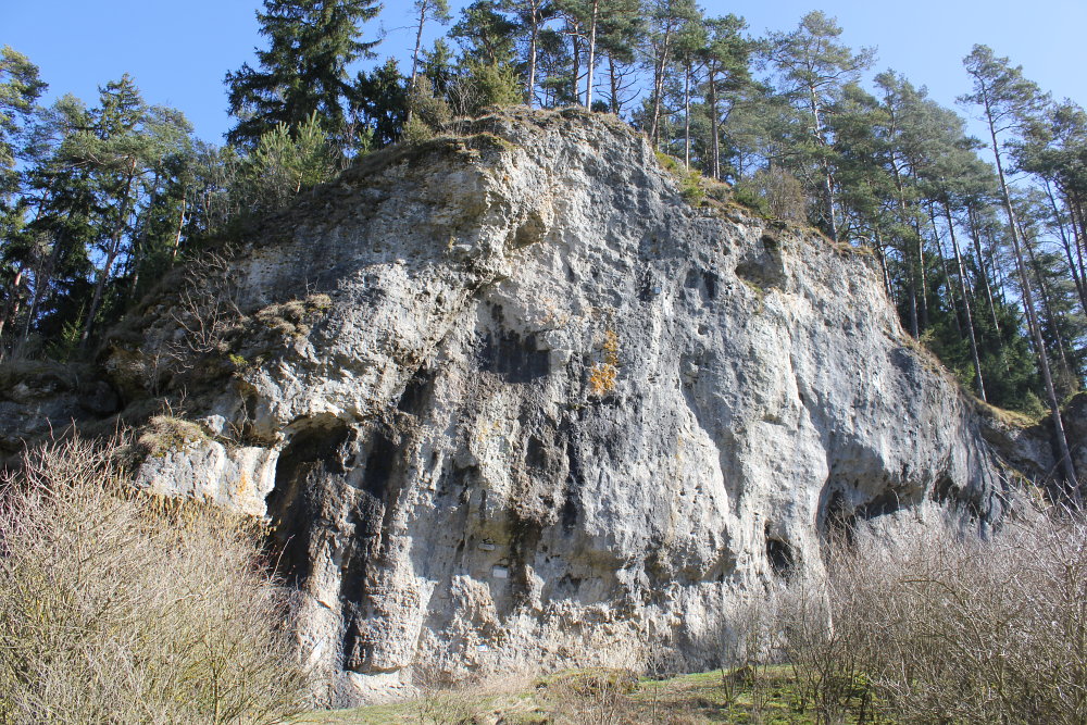 Die Kuhleutner Wand bei Krögelstein (Bild: Alexander Marg)