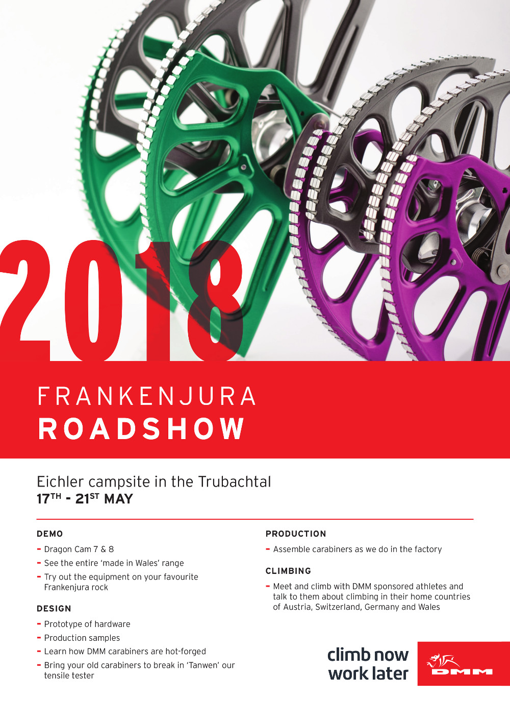 Die Frankenjura Roadshow von DMM