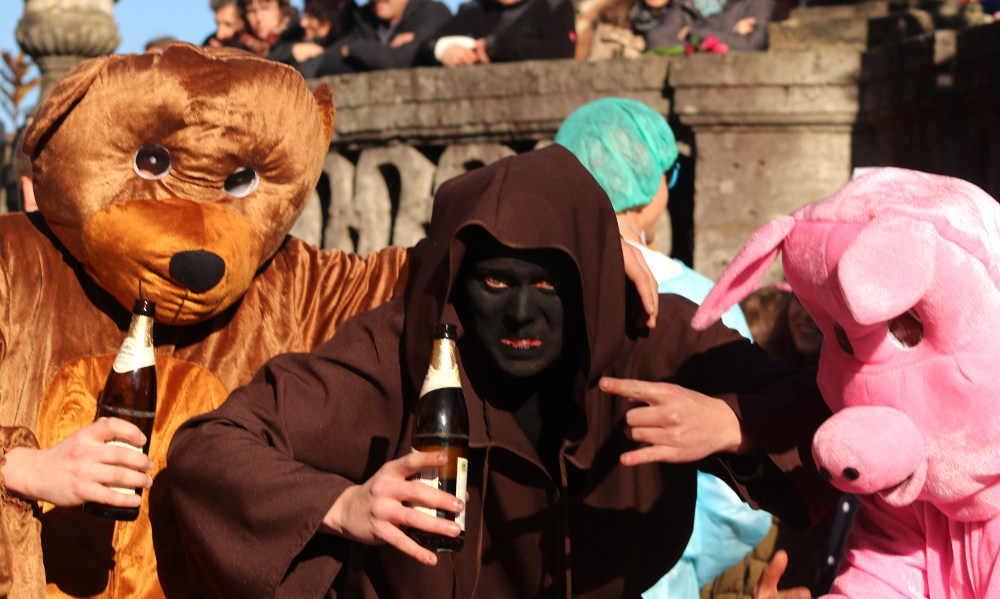 Fasching im Frankenjura - hier ein weiterer Eindruck vom Gößweinsteiner Faschingsumzug