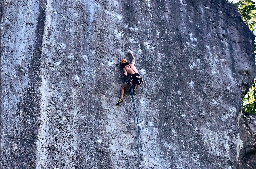 Der Sautanz geklettert Free Rope Solo (Bild: Archiv alexprg)