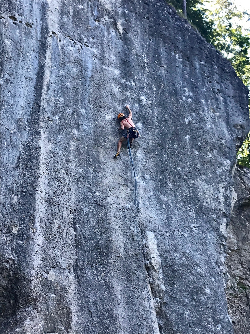 Der Sautanz geklettert Free Rope Solo (Bild: Archiv alexprg)