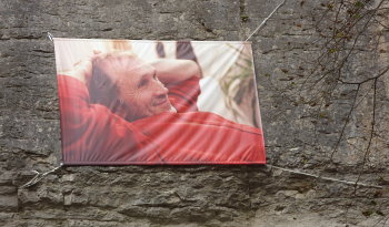 Bild von Kurt Albert an der Glatten Wand