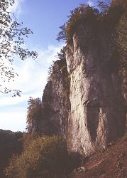 Der Rote Fels im November 2004