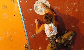 Im Jahr 2005 fand die letzte Deutsche Sportklettermeisterschaft im ´Magnesia´ statt (Bild: Norbert Schauer)