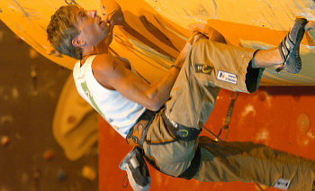 Andreas Bindhammer bei der DM 2005 in Aktion (Bild: Norbert Schauer)