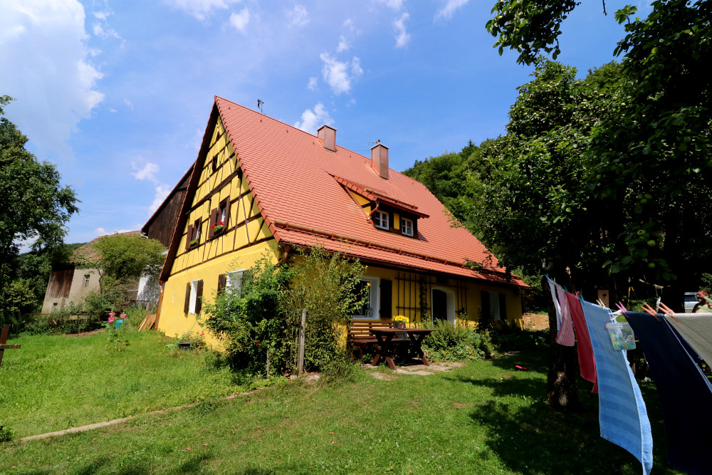 Taglershaus im schönen Trubachtal