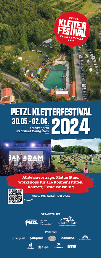 Petzl-Kletterfestival im Frankenjura
